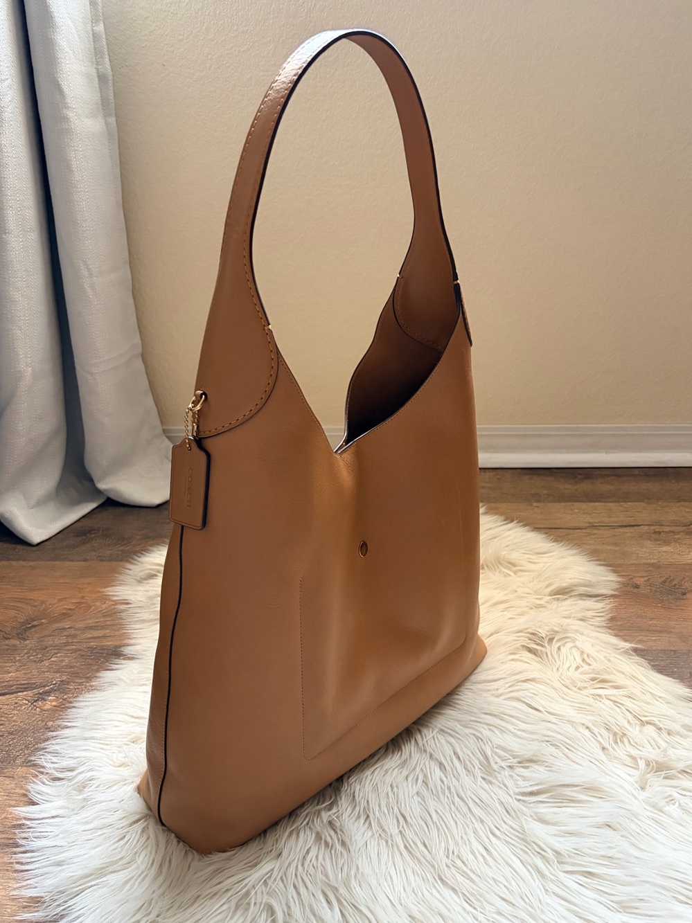 Coach Brooklyn Shoulder Bag 39 Honey Brown - Picture 7 of 17